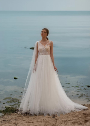 Beaded Ivory Lace Tulle Latest Wedding Dress Beaded Ivory Lace Tulle Latest Wedding Dress